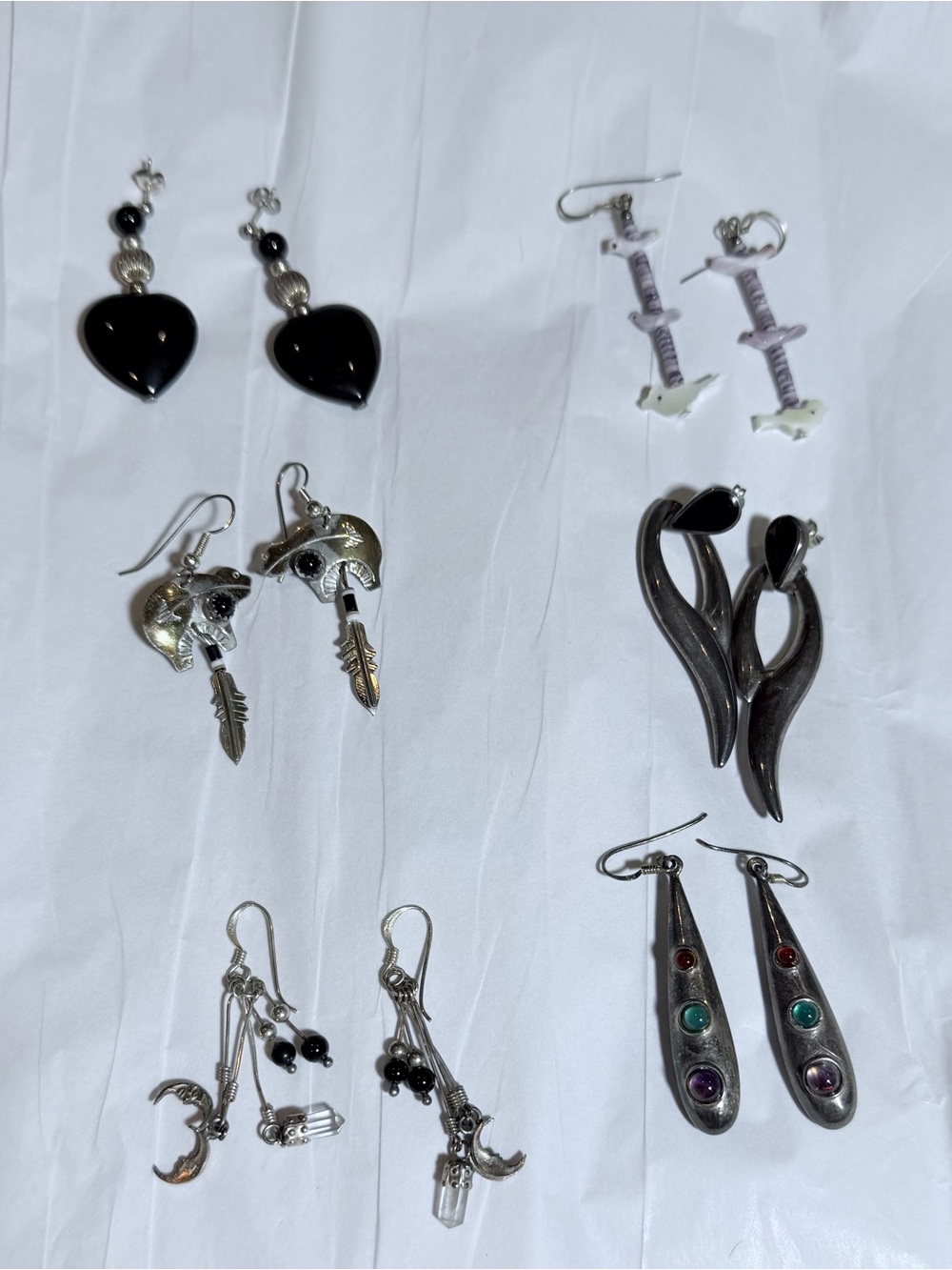 Assorted Women's Fashion Earrings Set